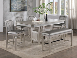 Klina 6 Piece Counter Height Dining Set