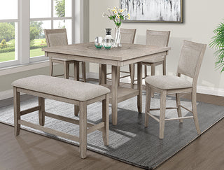 2727AG Fulton 6 Piece Counter Height Dining Set