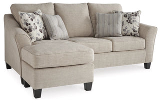 Abney Sofa Chaise Reversible Fabric sofa sectional