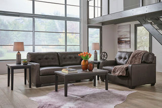 Belziani 3 Piece Living Room Set - Genuine Leather