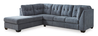 Marleton 2-Piece Sectional with Chaise - Denim