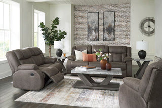 First Base Reclining Sofa, Loveseat and Chair