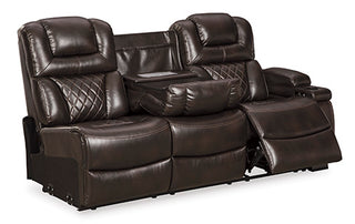 Warnerton Power Reclining Sofa, Loveseat and Chair with PWR Adjust Headrests