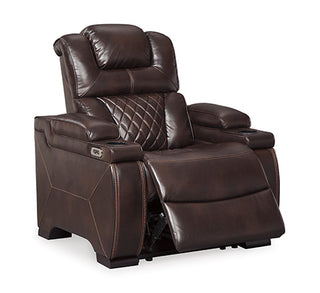 Warnerton Power Reclining Sofa, Loveseat and Chair with PWR Adjust Headrests