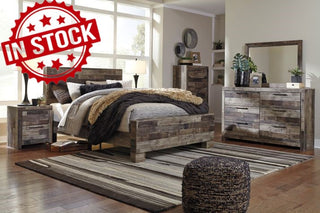 Derekson Queen Platform Bed 6 Piece Bedroom Set