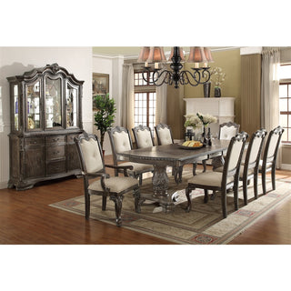 Kiera 9 Piece Dining Set in Grey