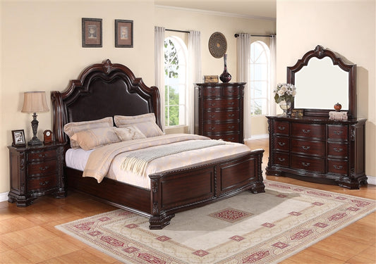 Sheffield 6 Piece Bedroom Suite in Espresso