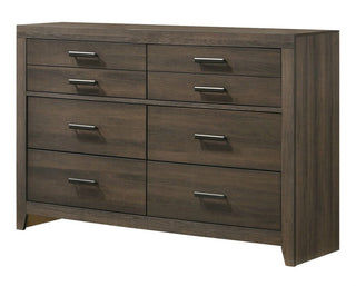 Marley 7 Piece Bedroom Suite in Weathered Brown