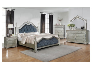 Platinum 5 Piece Bedroom Set