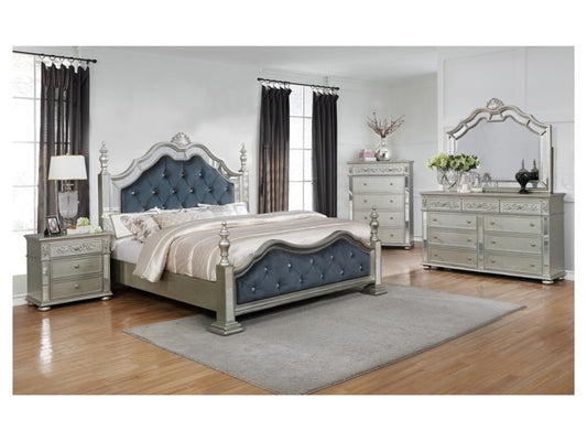 Platinum 8 Piece Bedroom Set