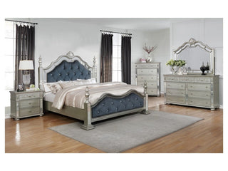 Platinum 6 Piece Bedroom Set