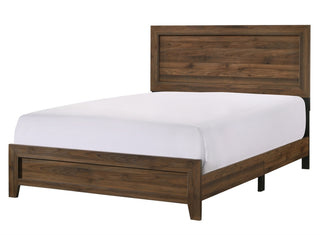 Millie 6 Piece Bedroom Suite in Brown Cherry Finish