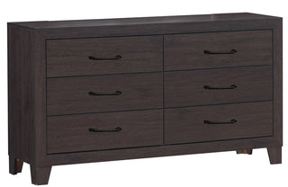 Hopkins 6 Piece Queen Bedroom Set - Dark Grey