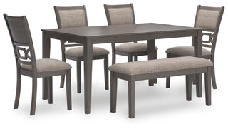 Wrenning 6 Piece Dining Set