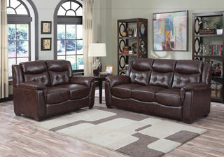 Air Leather Sofa & Loveseat Set – Modern Comfort & Style