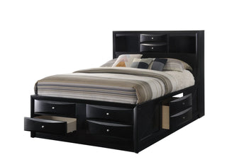 Emily Black Queen Bedframe