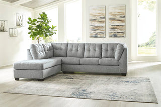 Falkirk 2-Piece Sectional with Chaise - Grey