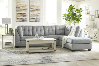 Falkirk 2-Piece Sectional with Chaise - Grey