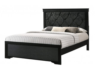 Amalia Black Queen Bedframe