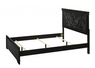 Amalia Black Queen Bedframe