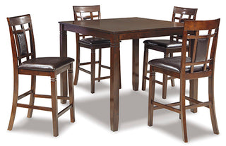 Bennox Counter Height Dining Table and 4 Chairs